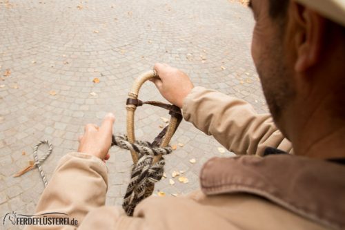 Mecate knoten - Schritt für Schritt