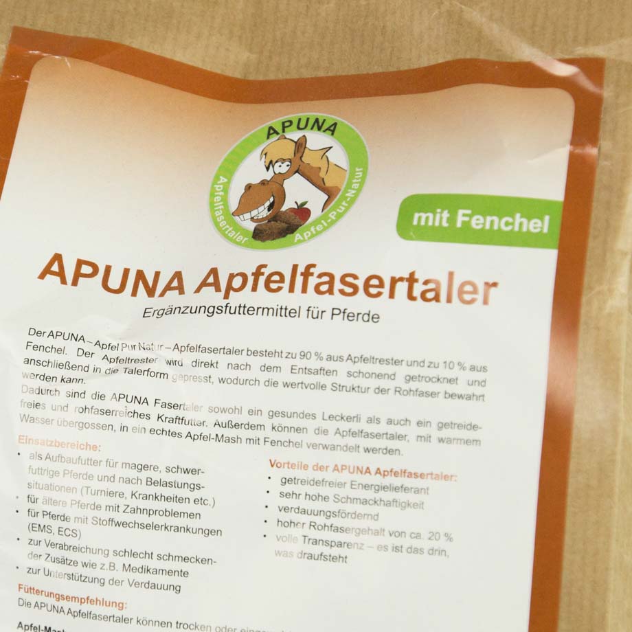 Fenchel (Apuna Apfelfasertaler)