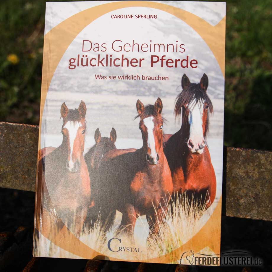 Crystal Verlag Buch Wissen Pferde Geheimnis glücklicher Pferde Cover