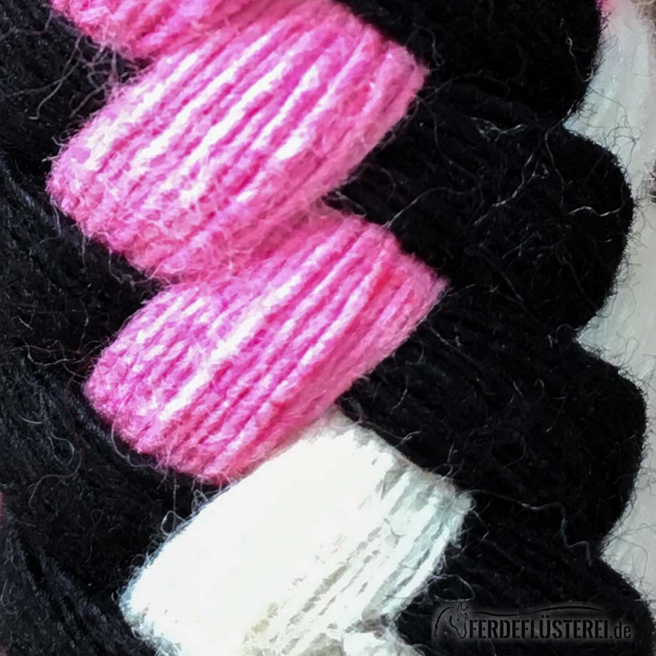 Schwarz-Weiß-Pink