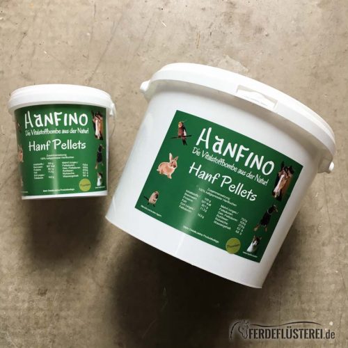 Hanfino Hanfprodukte Pferdehanf Hanfpellets verschiedene Größen