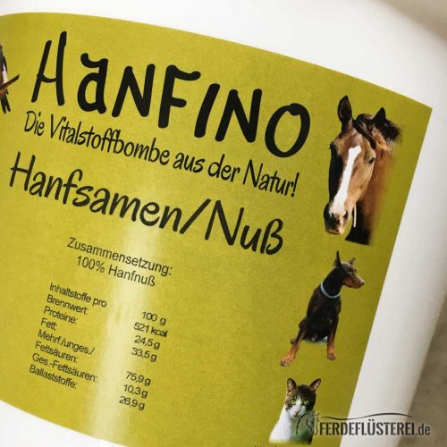Hanfino Hanfprodukte Pferdehanf Hanfsamen