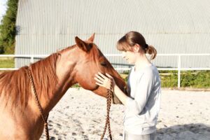 Petra und Carey Halsring und Rope