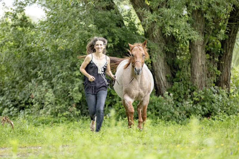 Carey Petra auf der wiese