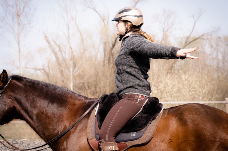 Besser Reiten Sitzübung