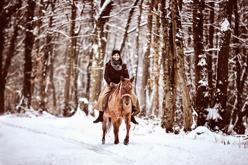 Gelände ausreiten - Petra Carey