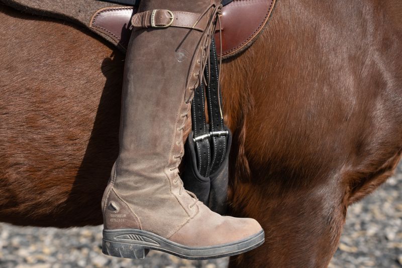 treibender Schenkel beim Reiten